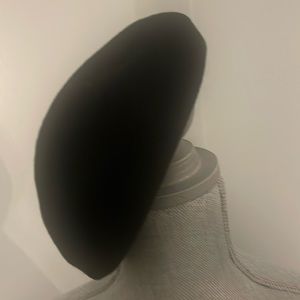 Antique black beret
